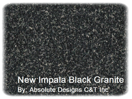 New Impala Black Granite