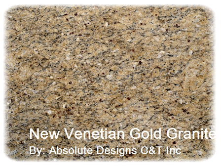New Venetian Gold Granite