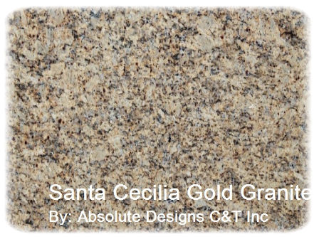 Santa Cecilia Gold Granite