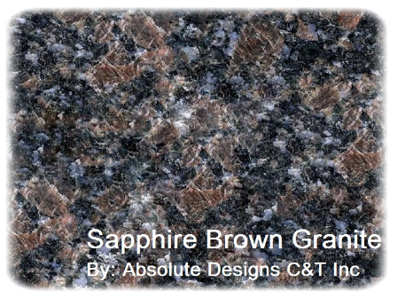 Sapphire Brown Granite